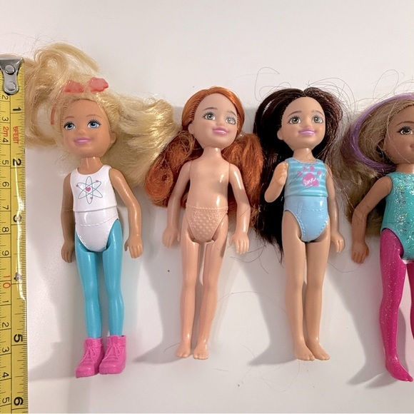 6” Barbie Chelsea Club Doll Bundle - 4 dolls - Picture 4 of 4